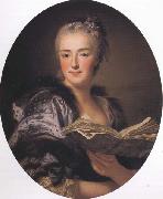 Alexandre Roslin Portrait of Marie-Jeanne Buzeau oil on canvas